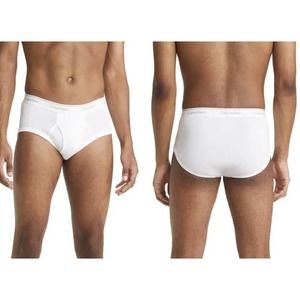 Calvin Klein CK Classic Cotton Briefs Underwear 3 Pack WHITE Size EXTRA LARGE